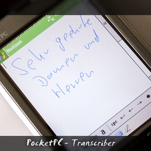 PocketPC - Transcriber