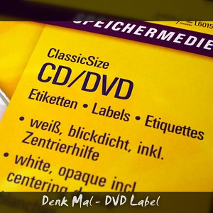 Denk Mal - DVD Label?
